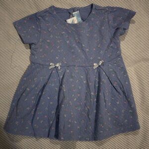 Charming Kids Dress with Floral Pattern